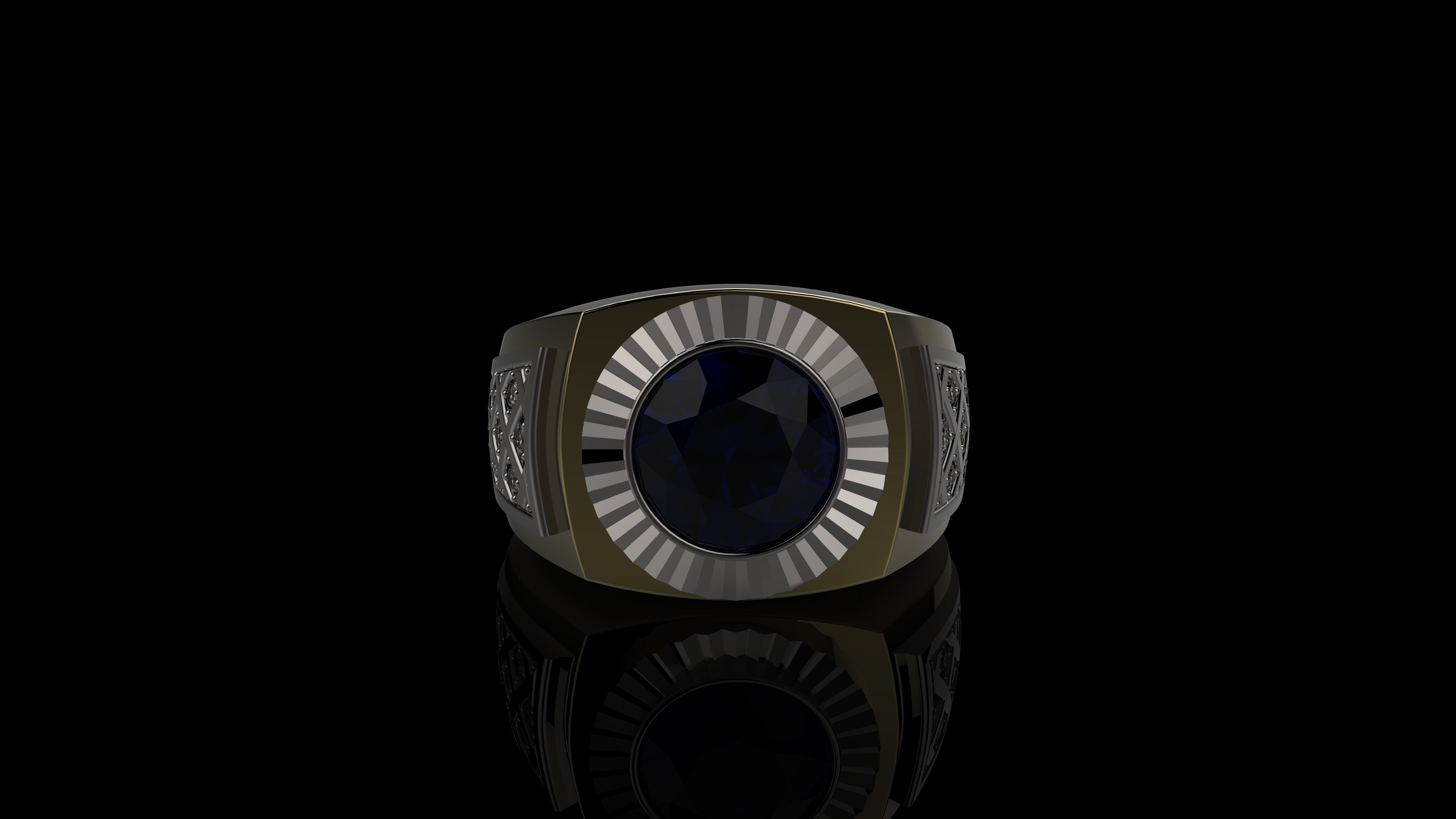 RINGS FOR MEN N7  2 3D print model_3