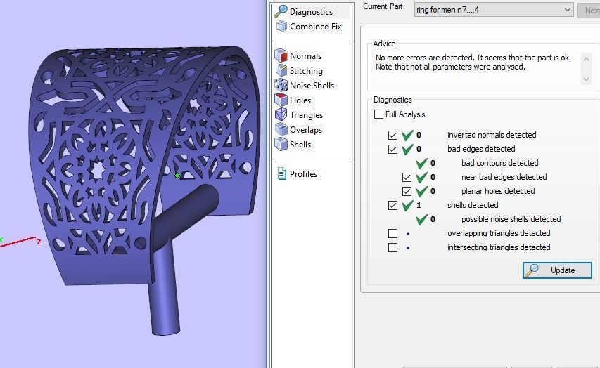 RINGS FOR MEN N7  2 3D print model_7