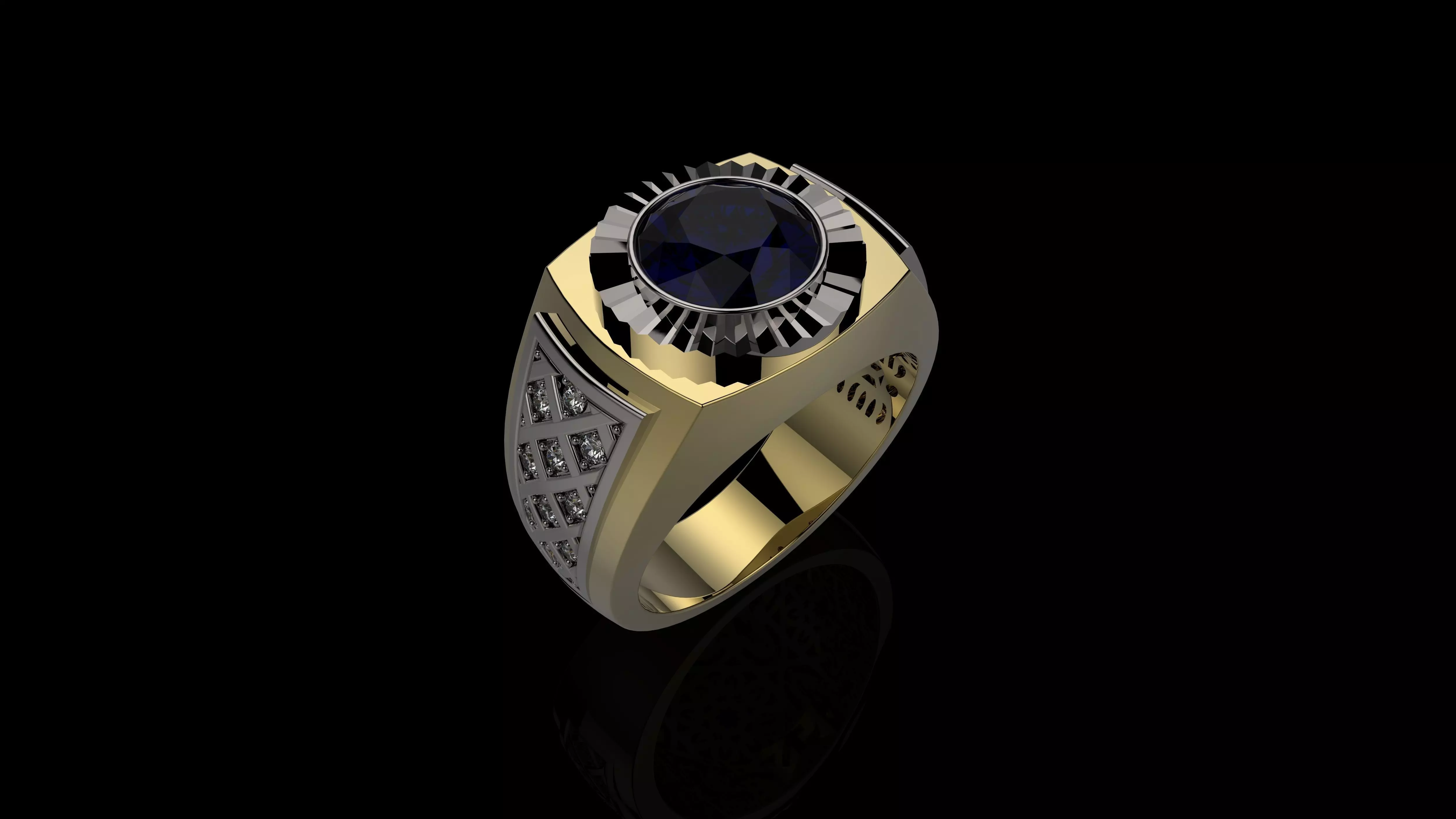 RINGS FOR MEN N7  2 3D print model_0