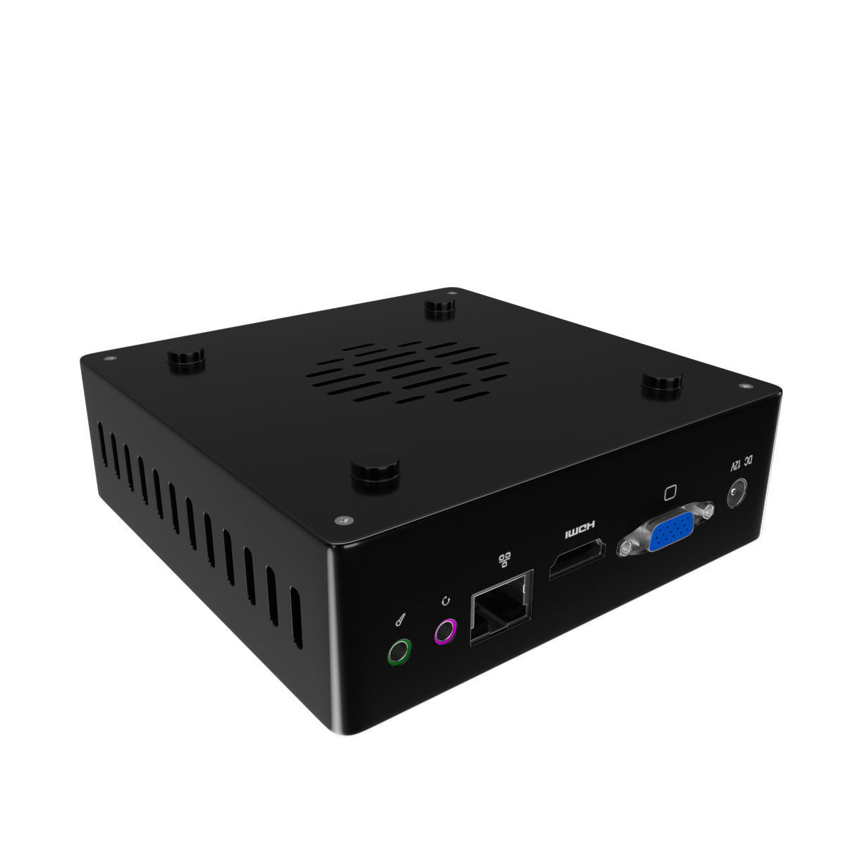Mini PC 3D model_4