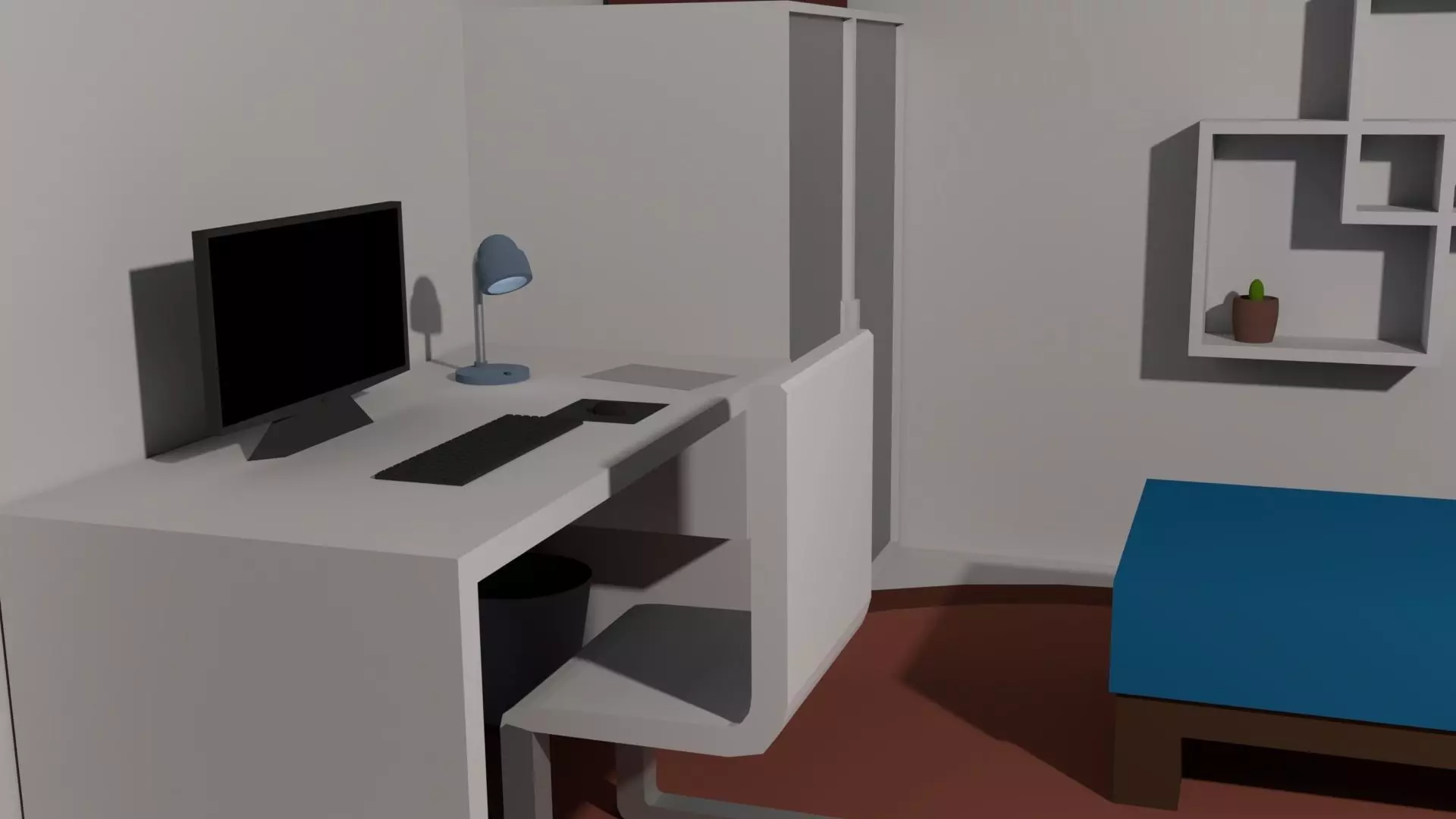 Furniture Pack Free low-poly 3D model