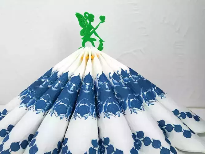 Napkin holder  Flower Fairy