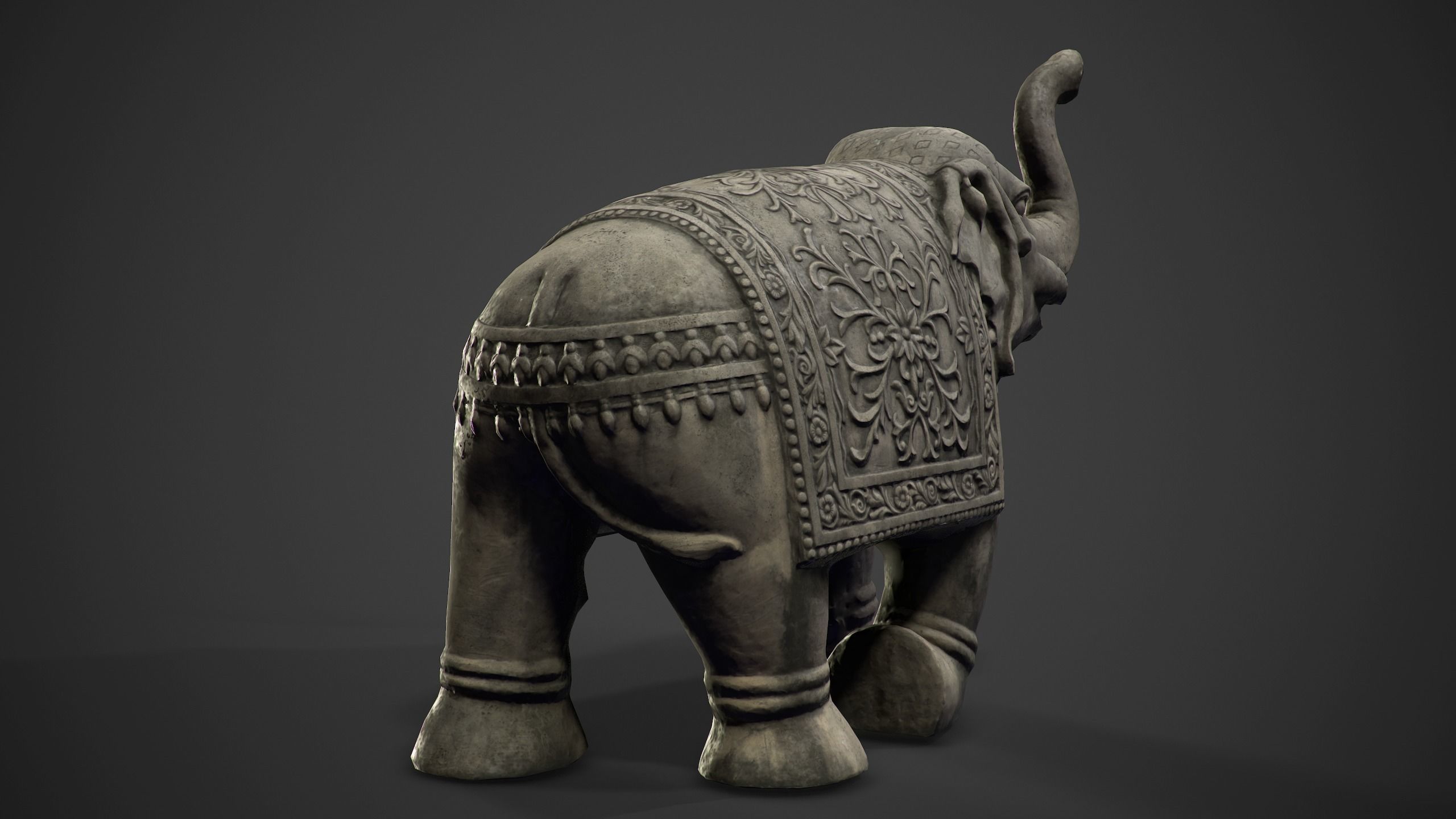 Chinese ancient statues  3D Model Collection_21