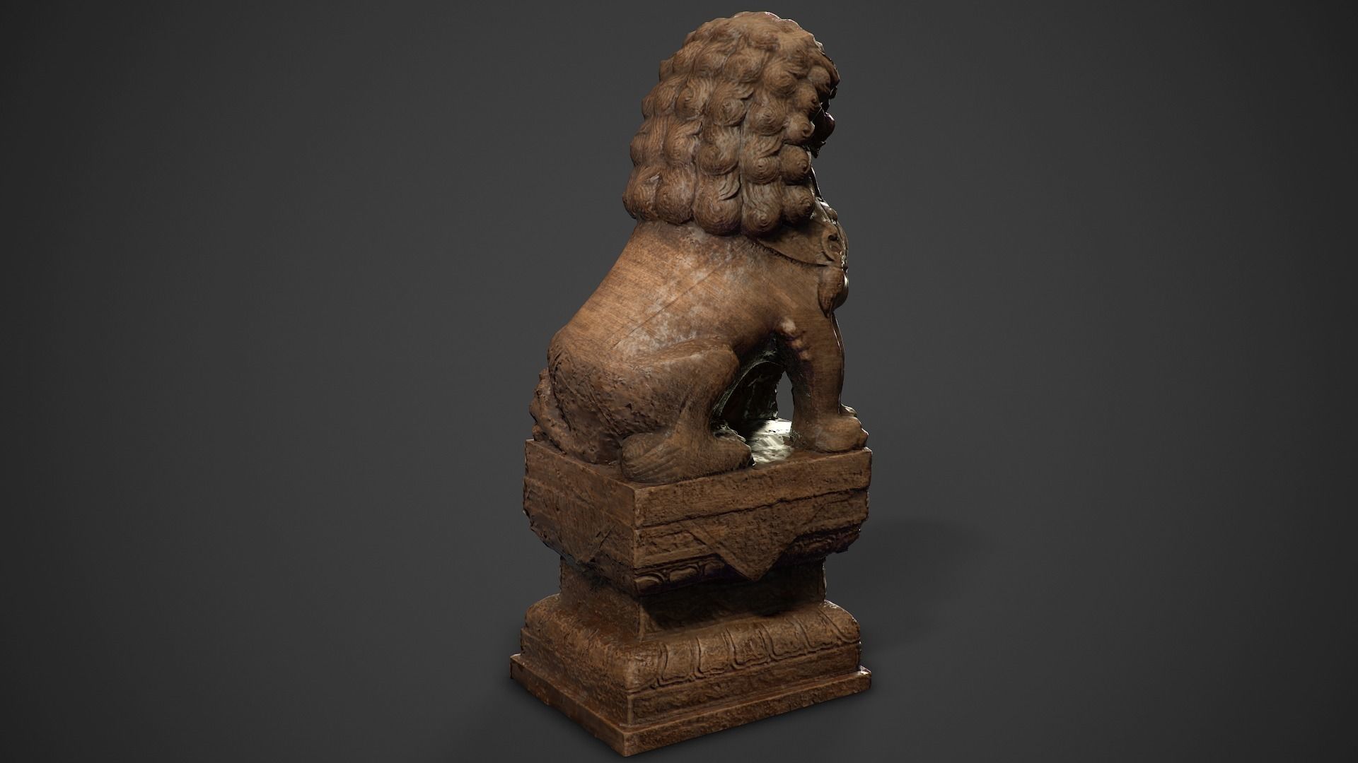 Chinese ancient statues  3D Model Collection_42