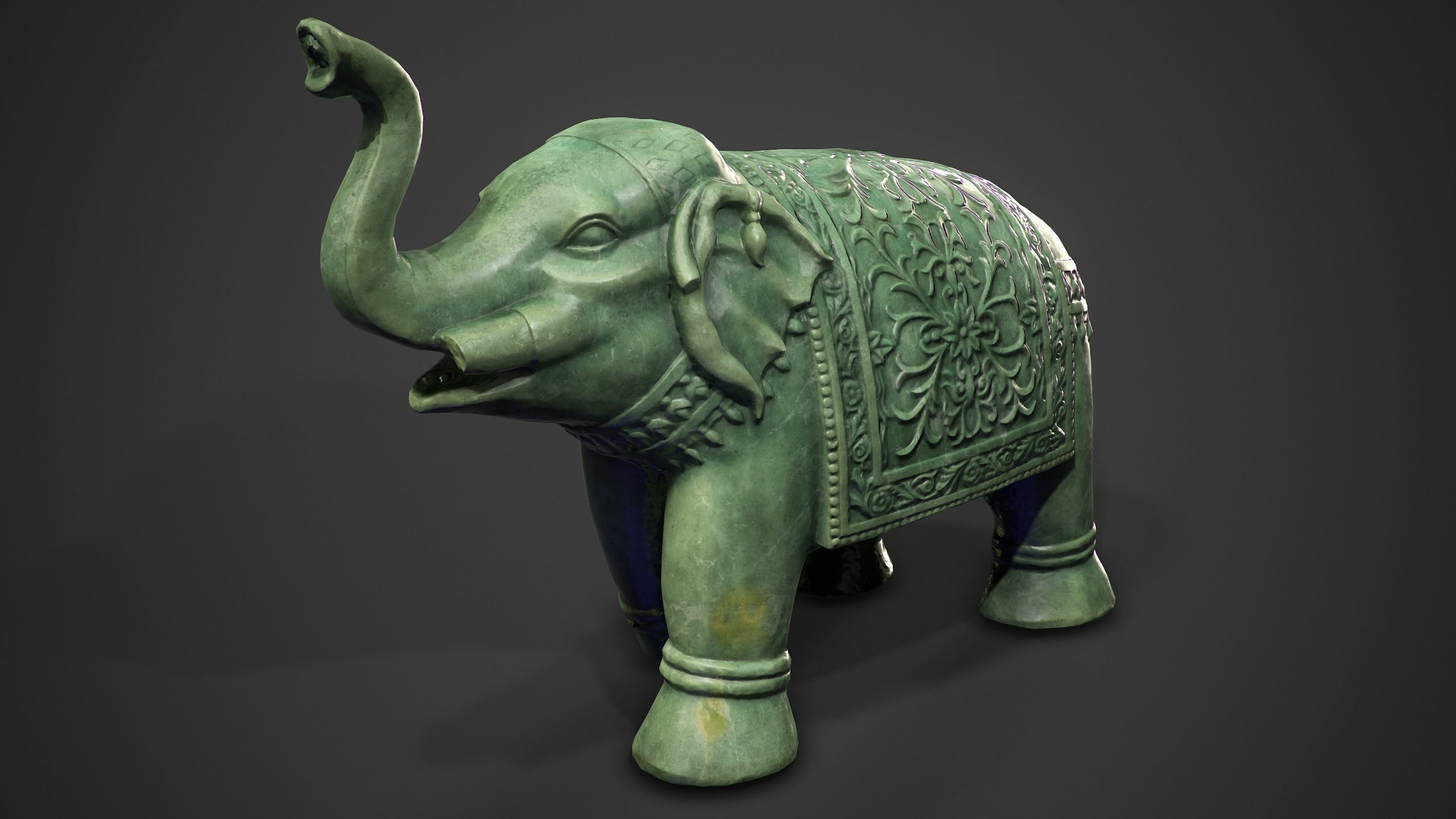 Chinese ancient statues  3D Model Collection_28