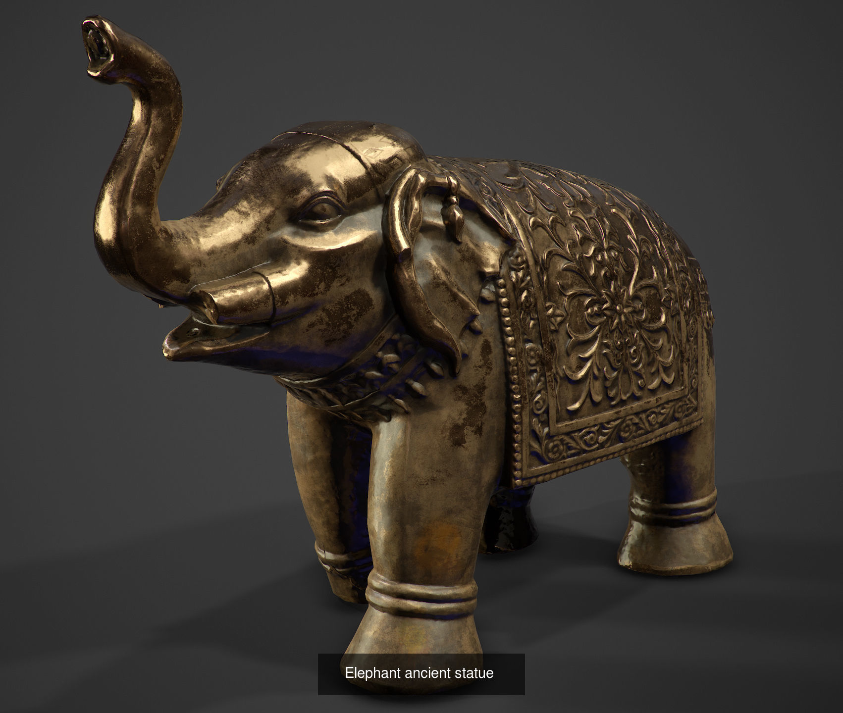 Chinese ancient statues  3D Model Collection_7