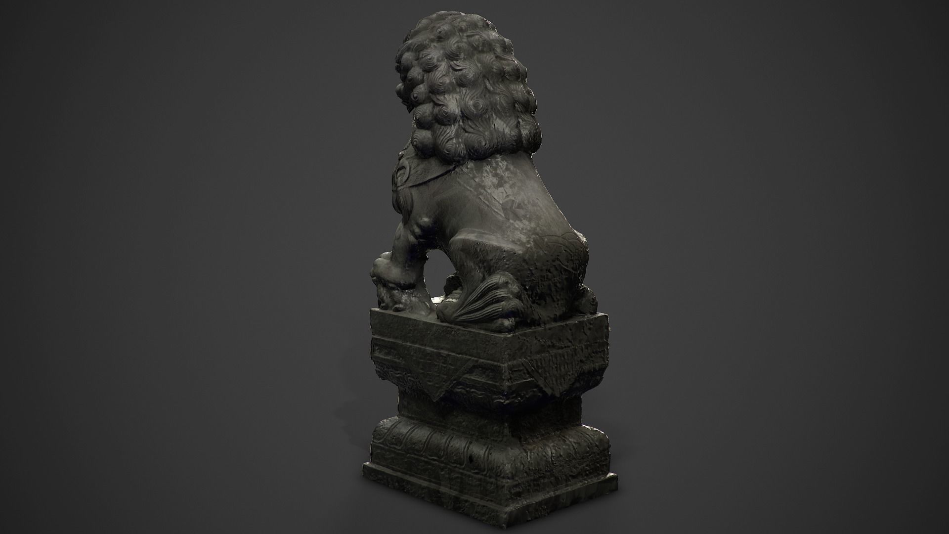 Chinese ancient statues  3D Model Collection_31