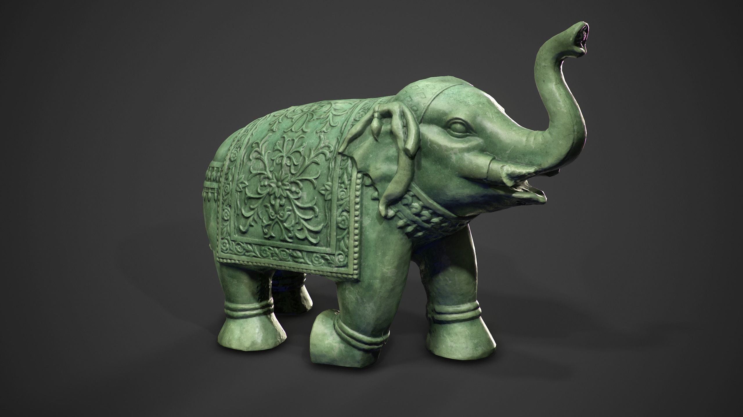 Chinese ancient statues  3D Model Collection_23