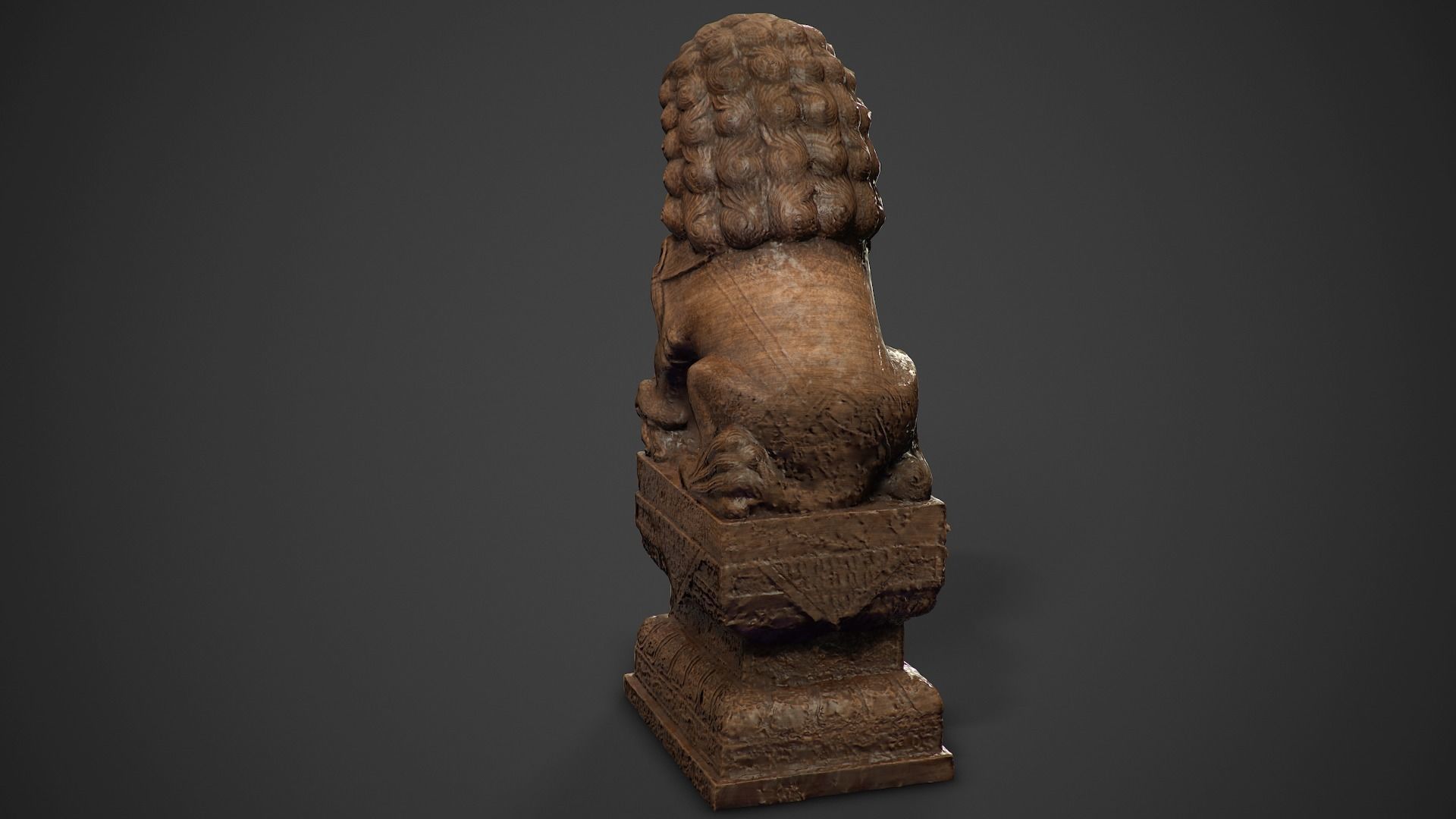 Chinese ancient statues  3D Model Collection_41
