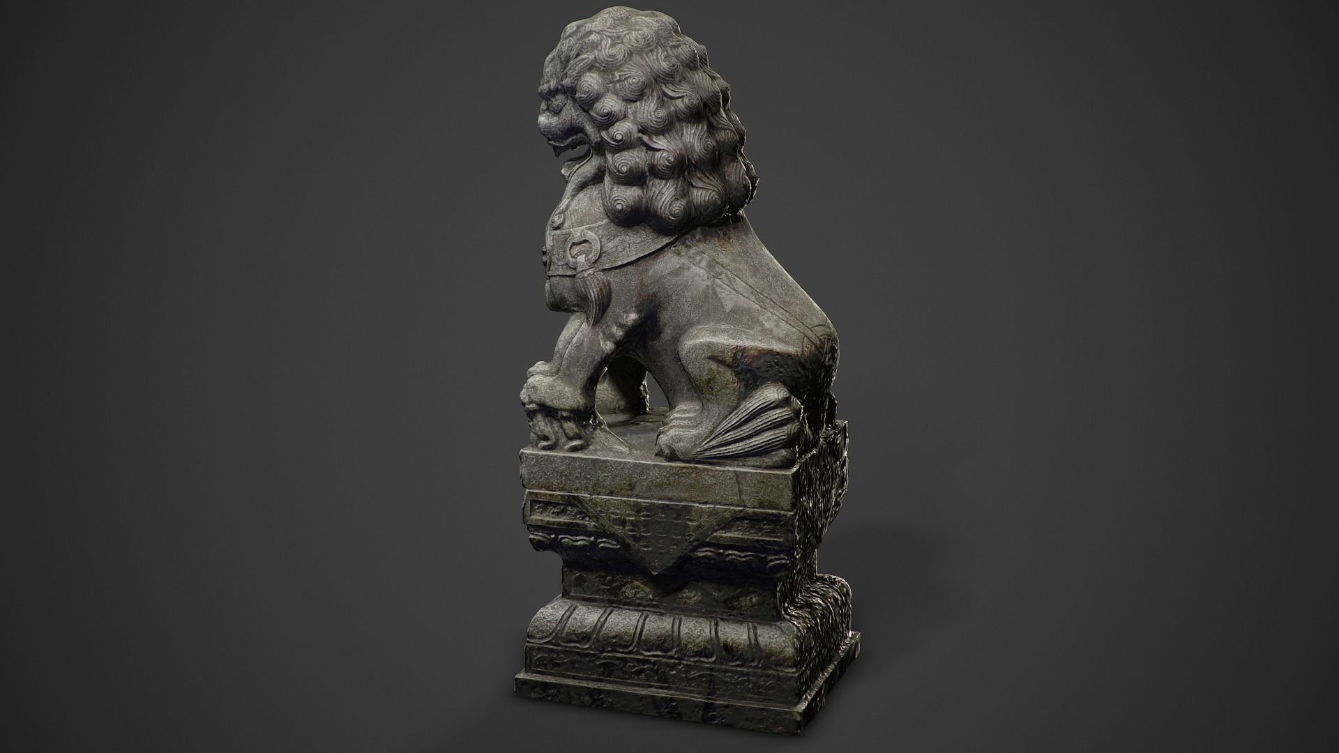 Chinese ancient statues  3D Model Collection_30