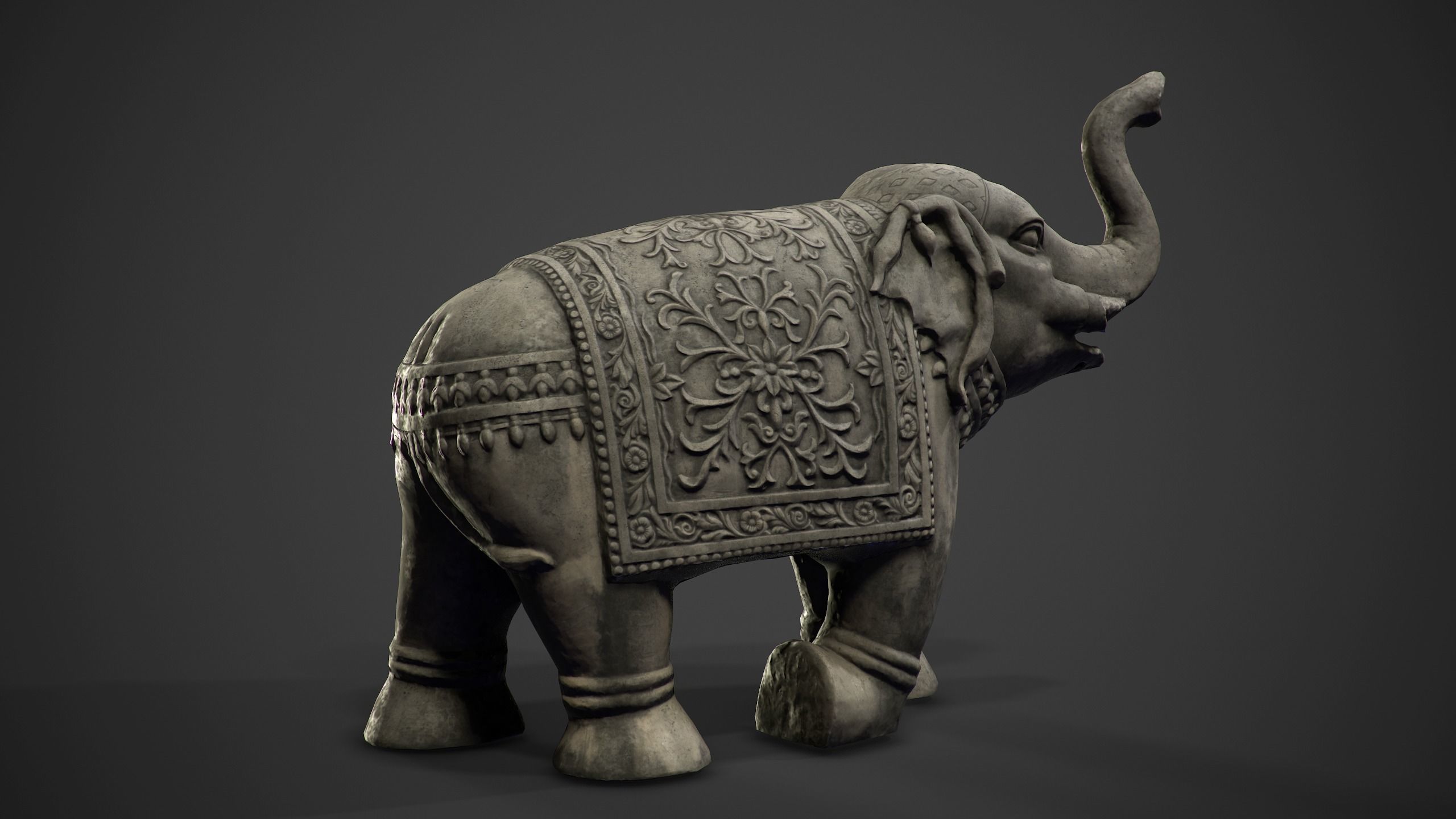 Chinese ancient statues  3D Model Collection_27