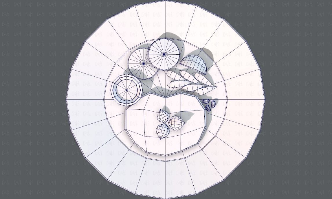 Steak V01 Low-poly 3D model_40