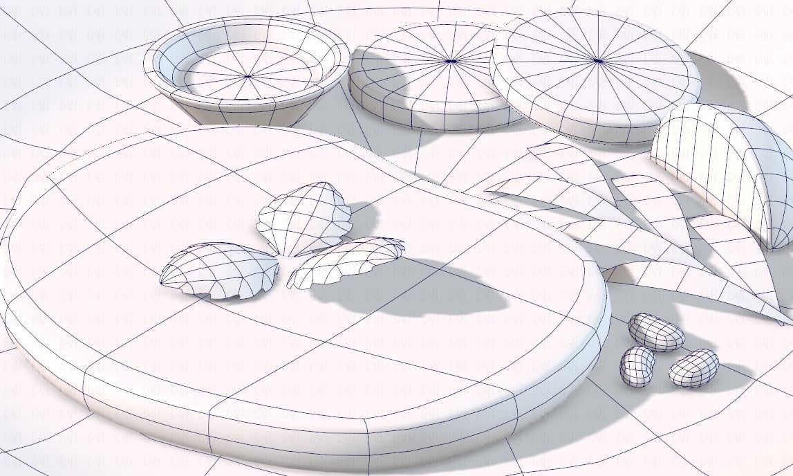 Steak V01 Low-poly 3D model_42