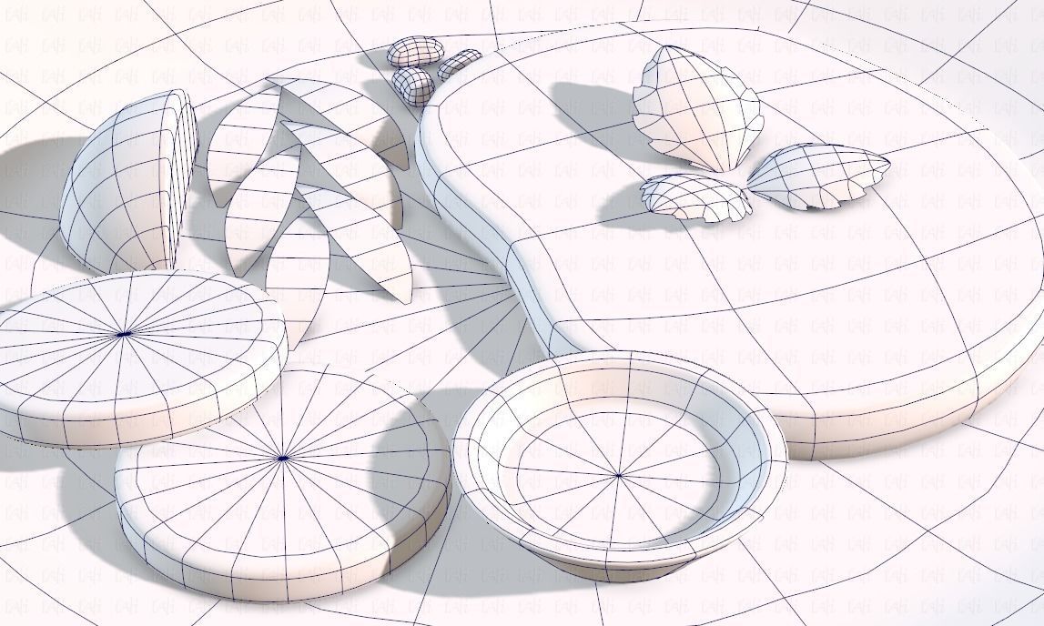 Steak V01 Low-poly 3D model_46