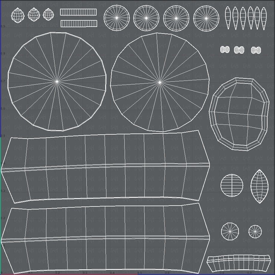 Steak V01 Low-poly 3D model_49