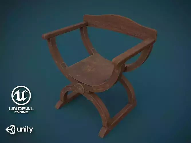 Medieval italian chair