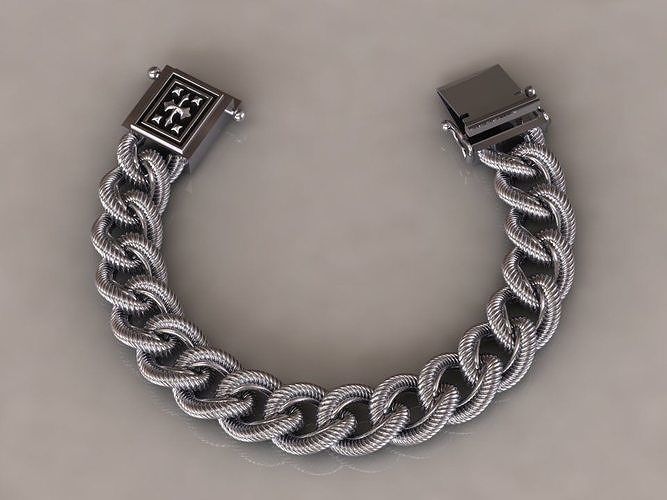 Chain Bracelets 11 3D print model