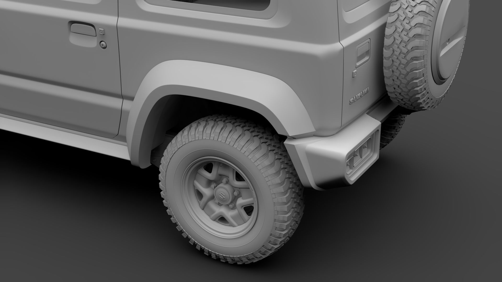 Suzuki Jimny Sierra JC 2020 3D model_15