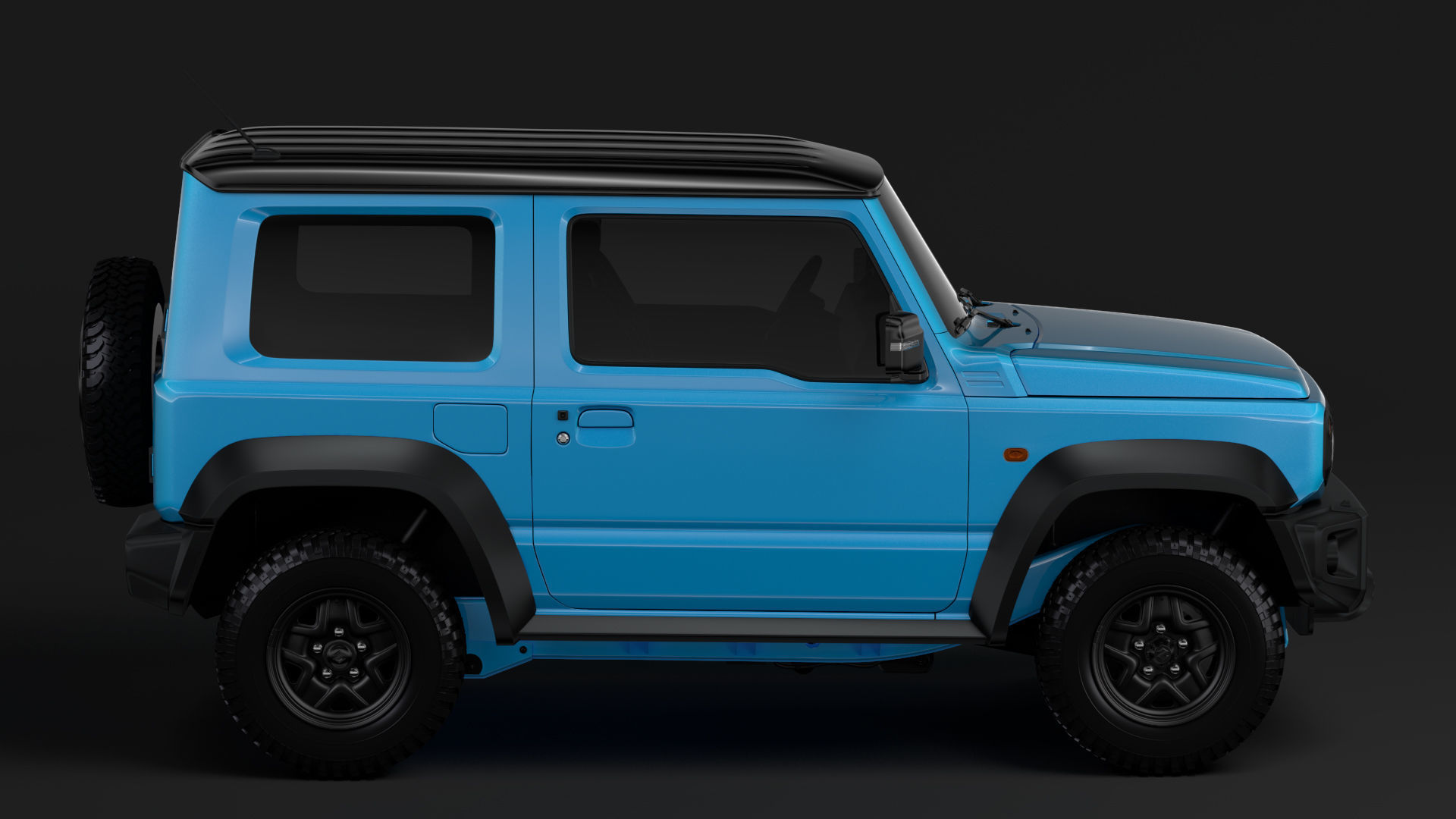 Suzuki Jimny Sierra JC 2020 3D model_10