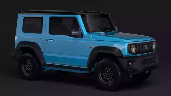 Suzuki Jimny Sierra JC 2020 3D model