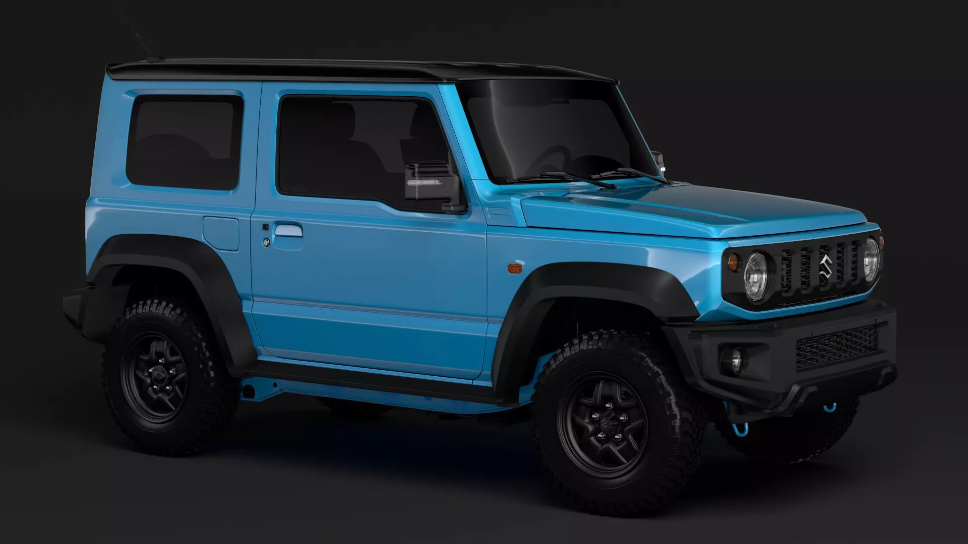 Suzuki Jimny Sierra JC 2020 3D model_0