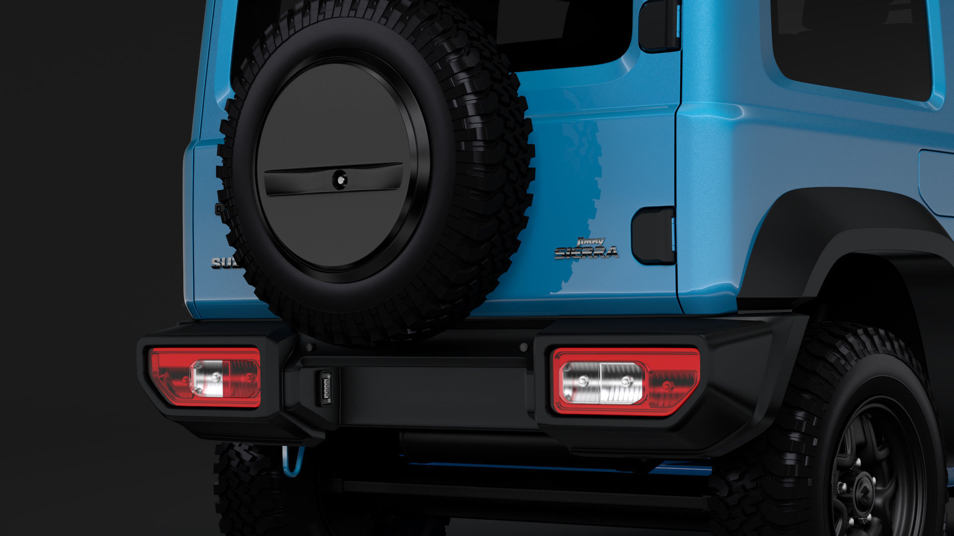 Suzuki Jimny Sierra JC 2020 3D model_11