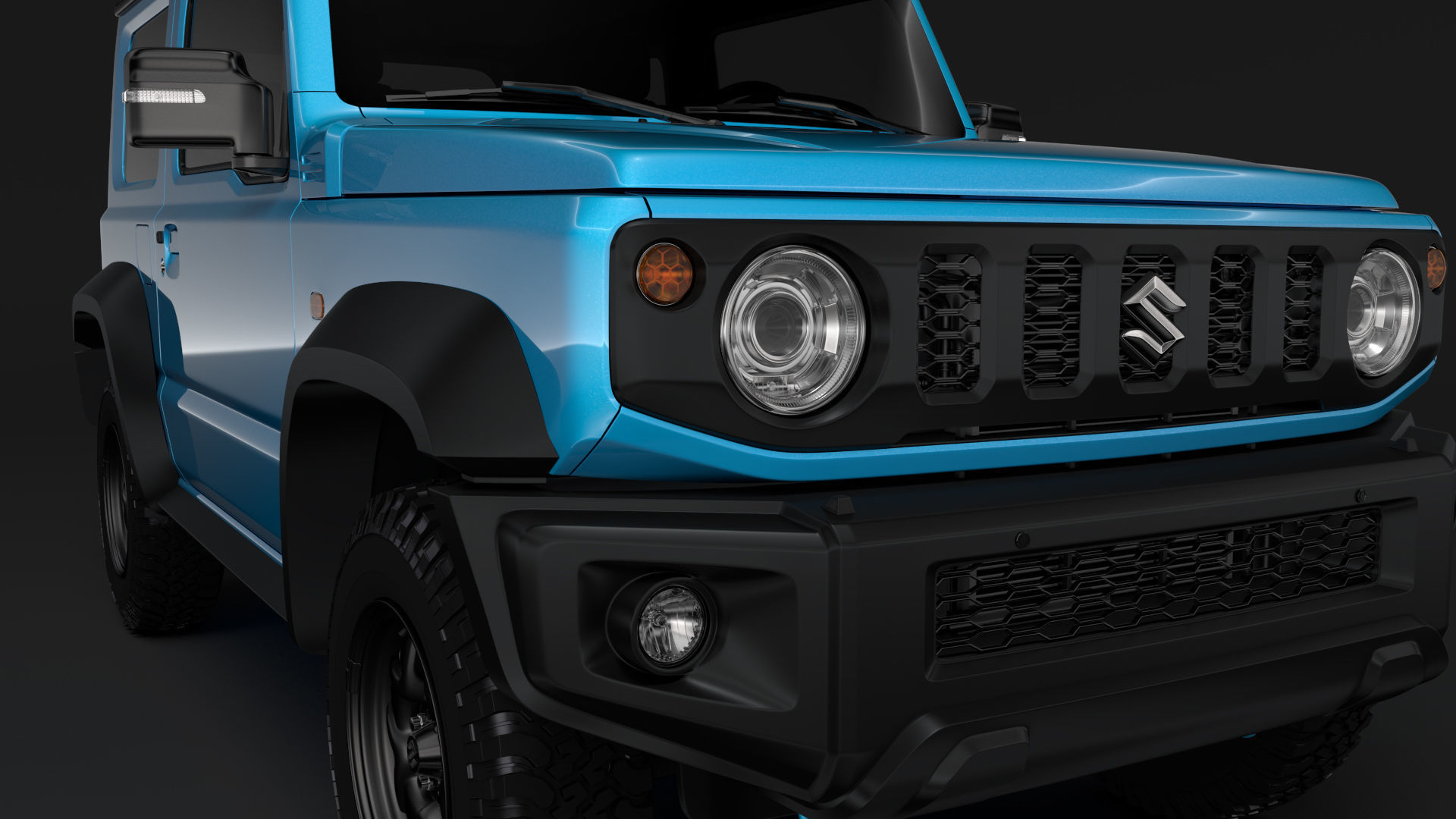 Suzuki Jimny Sierra JC 2020 3D model_9