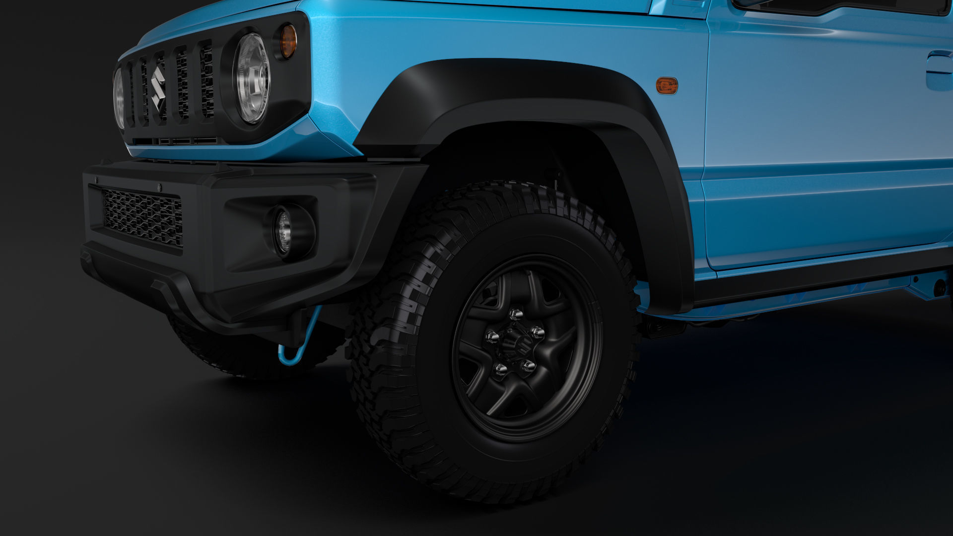 Suzuki Jimny Sierra JC 2020 3D model_5