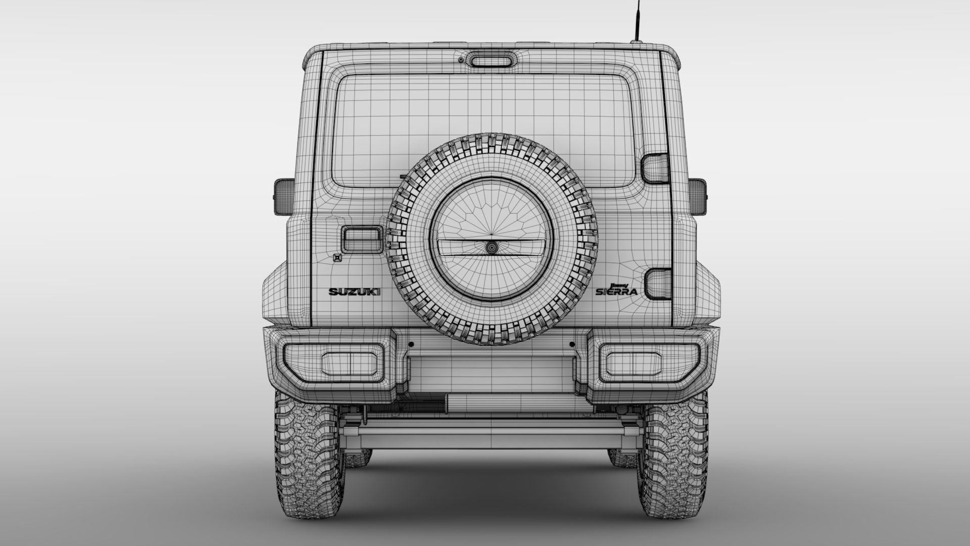 Suzuki Jimny Sierra JC 2020 3D model_19