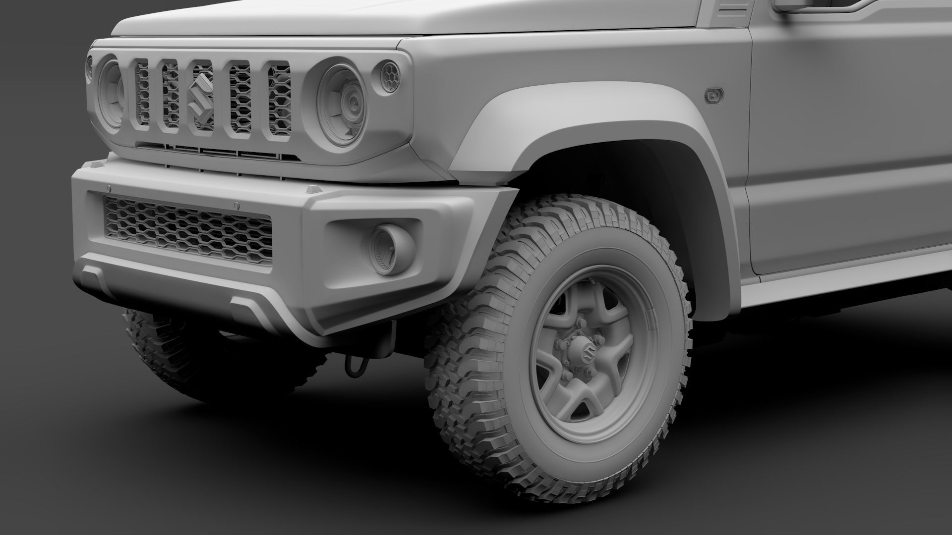Suzuki Jimny Sierra JC 2020 3D model_12
