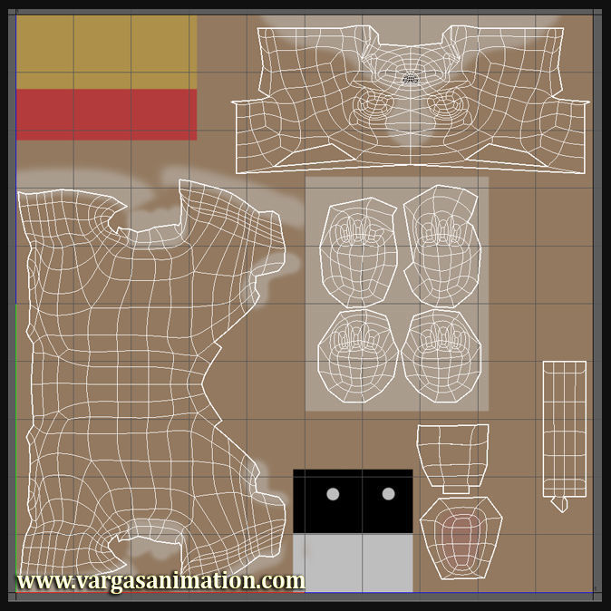 Cartoon Chihuahua 3D model_5