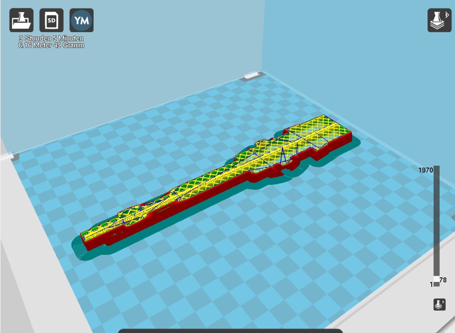 Sword Art Online Elucidator Sword Printable Assembly 3D print model_48