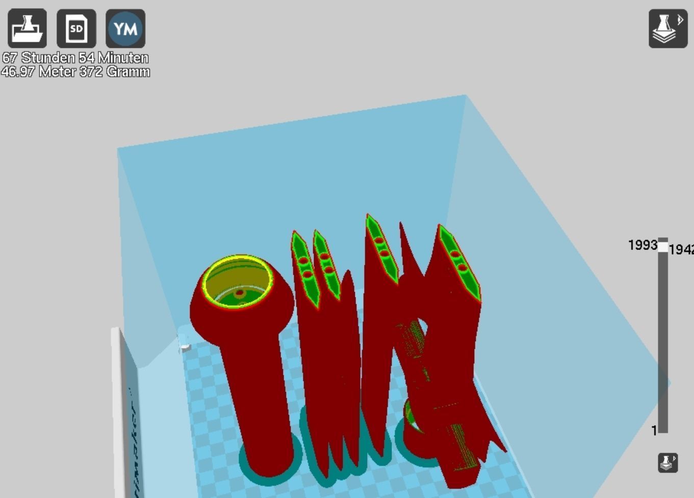 Sword Art Online Elucidator Sword Printable Assembly 3D print model_45