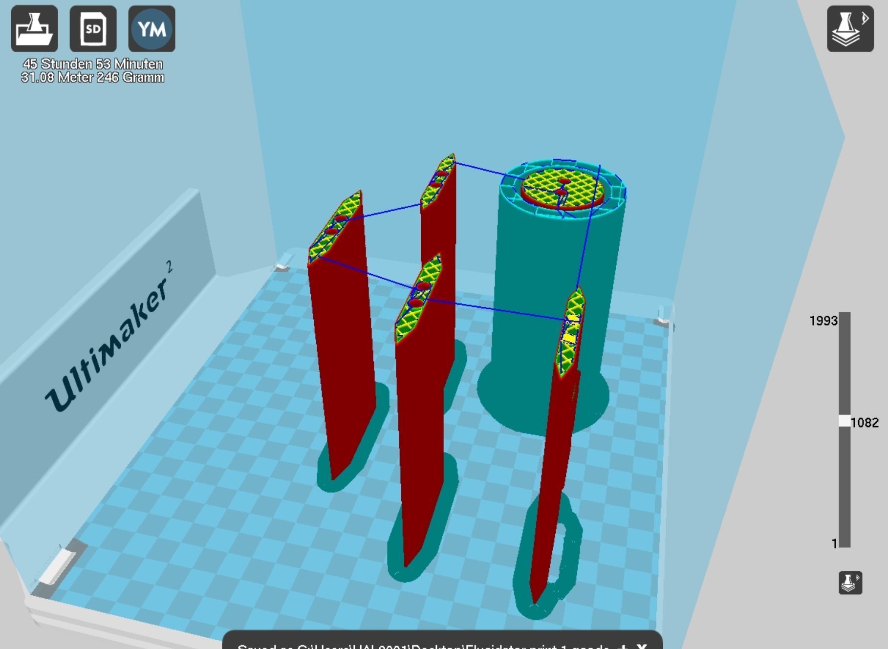 Sword Art Online Elucidator Sword Printable Assembly 3D print model_57