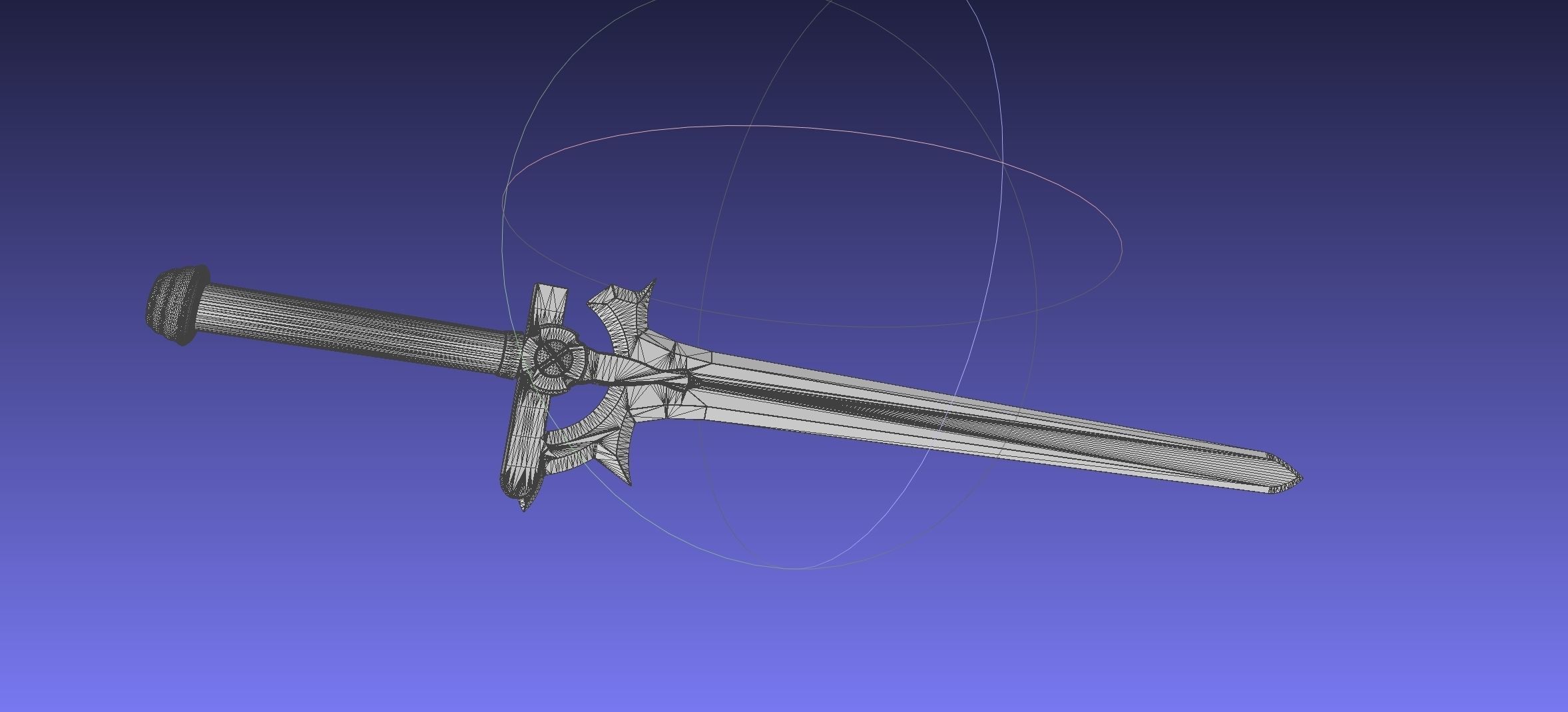 Sword Art Online Elucidator Sword Printable Assembly 3D print model_16