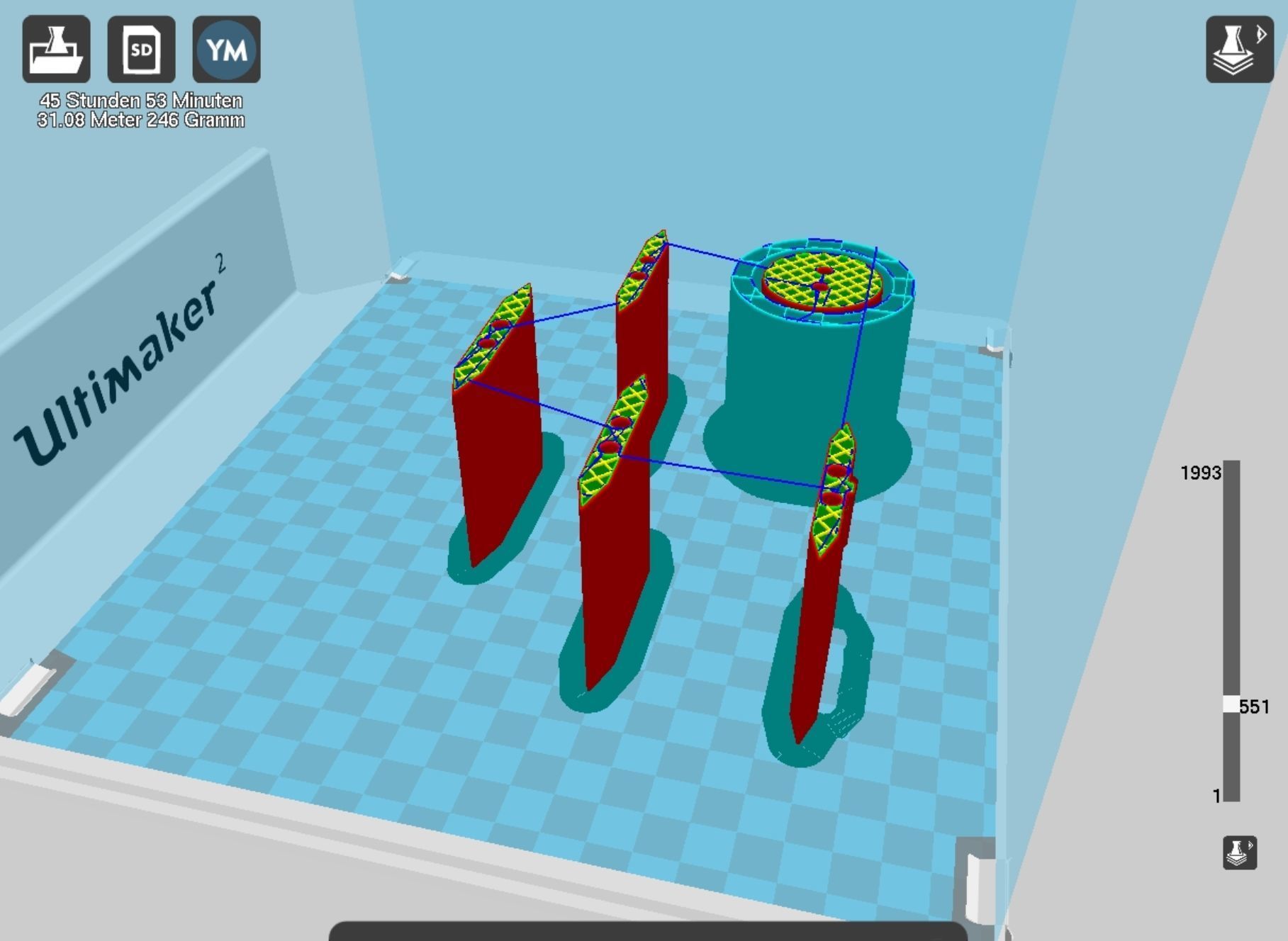 Sword Art Online Elucidator Sword Printable Assembly 3D print model_61