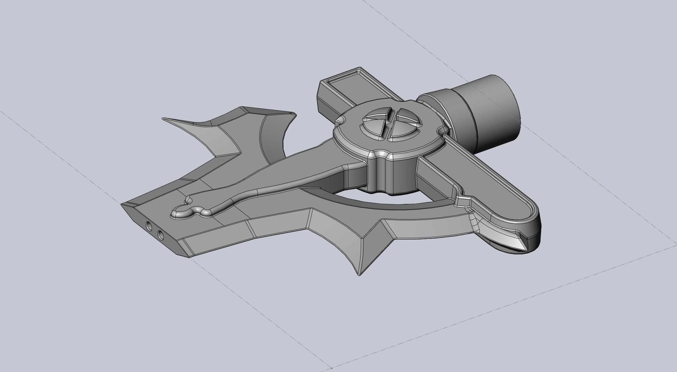 Sword Art Online Elucidator Sword Printable Assembly 3D print model_28