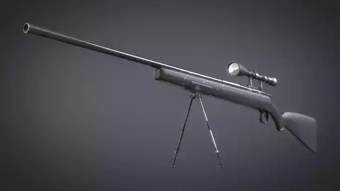 Stylized Sniper Rifle