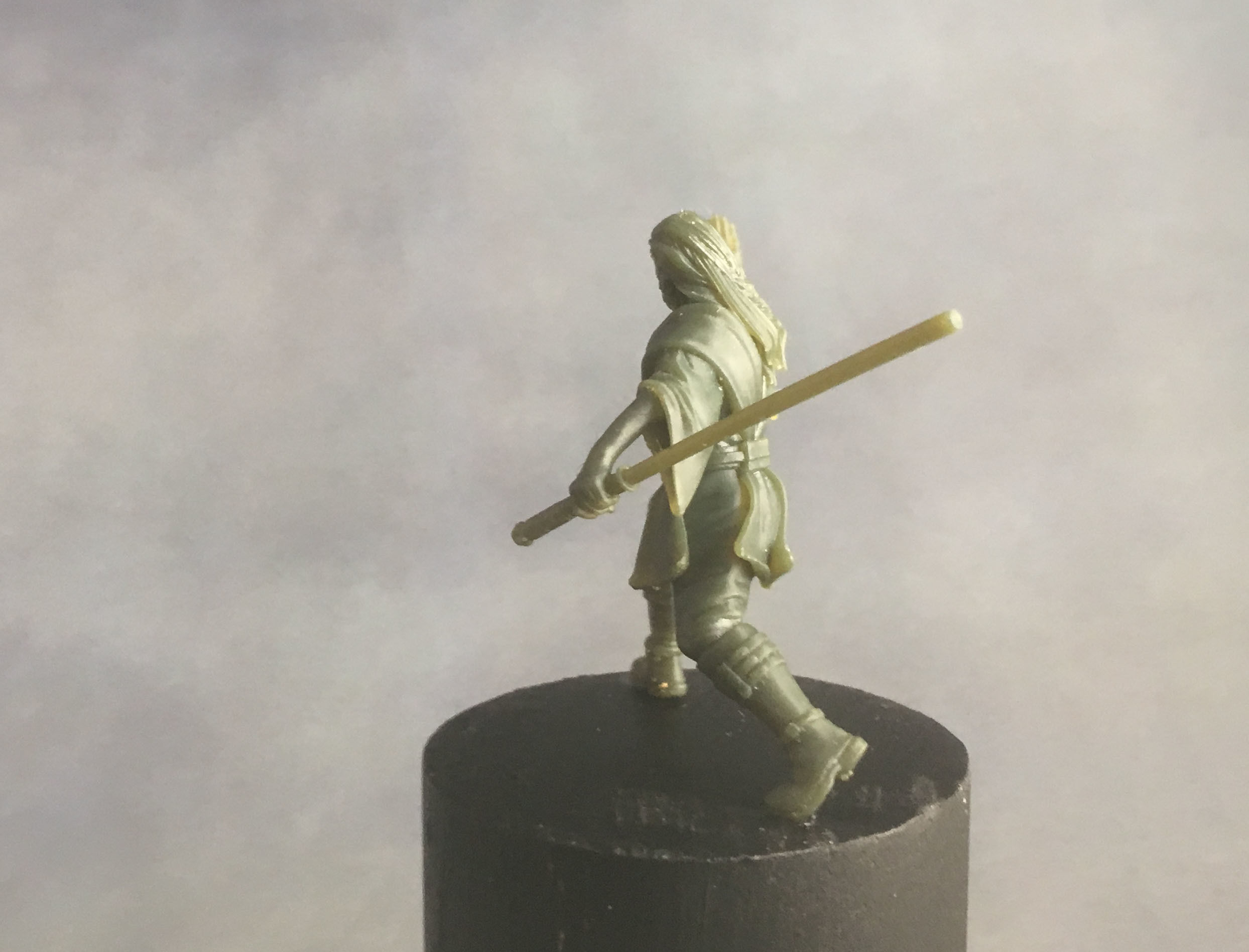 light side knight 3D print model - 35 mm scale 3D print model_15