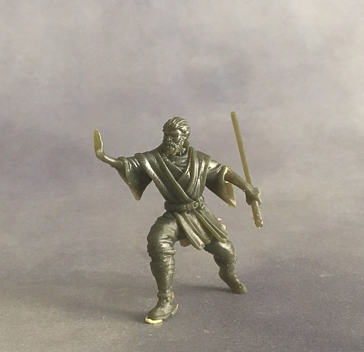 light side knight 3D print model - 35 mm scale 3D print model_10
