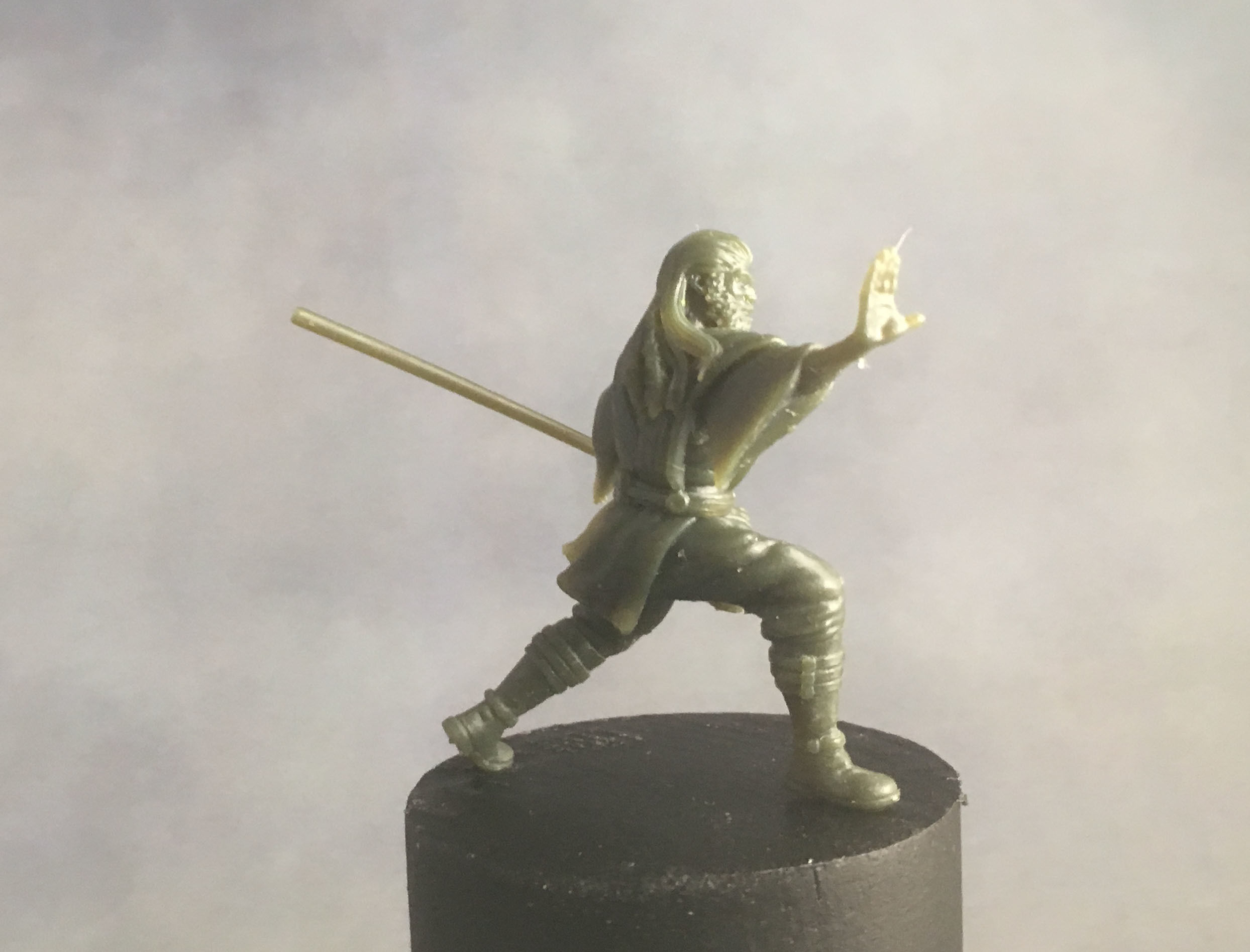 light side knight 3D print model - 35 mm scale 3D print model_13