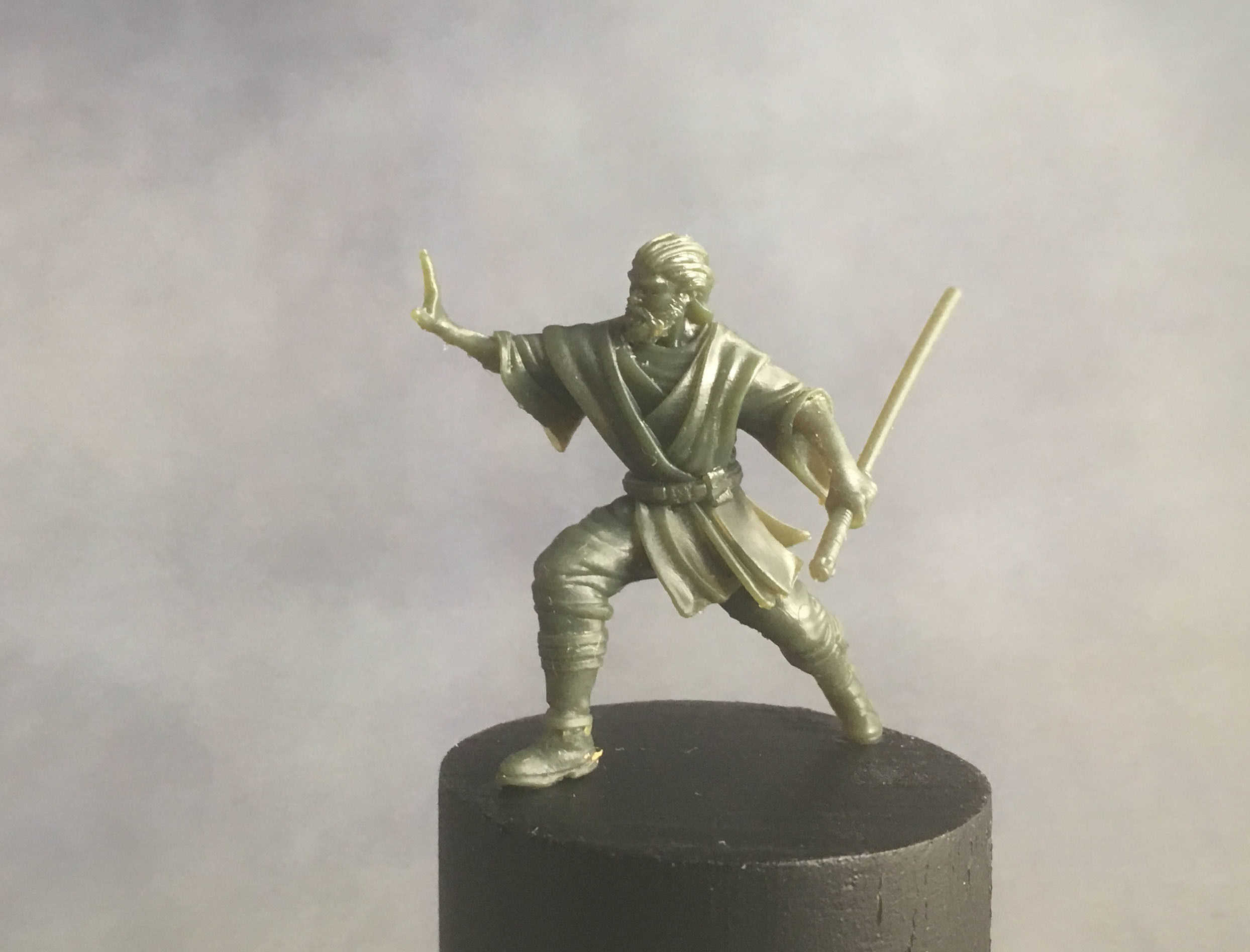 light side knight 3D print model - 35 mm scale 3D print model_16