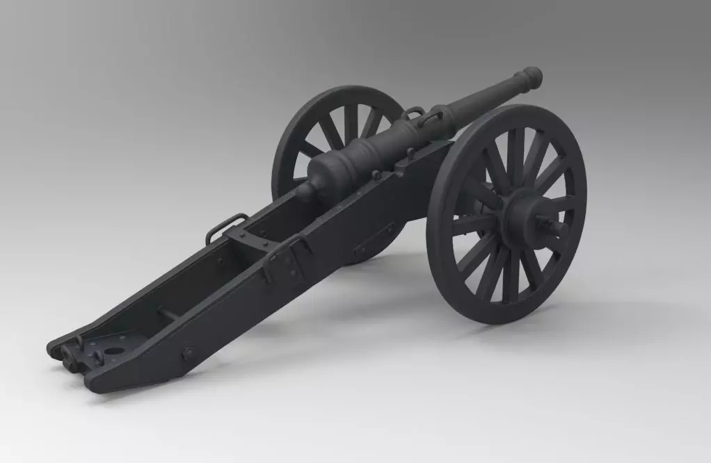 War Cannon 3D print model_0