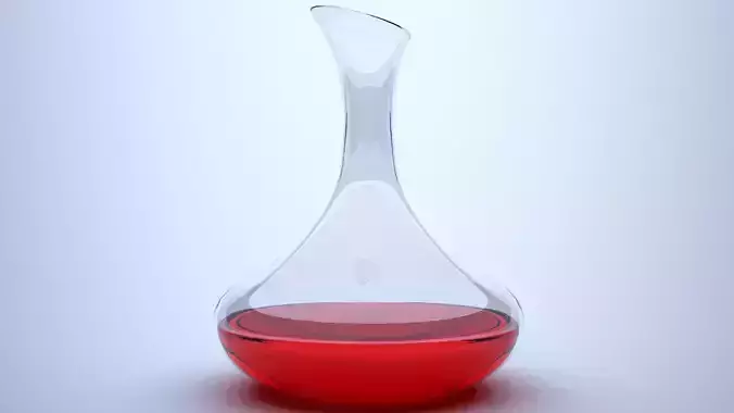 Wine Pitcher 3ds Max and V-Ray