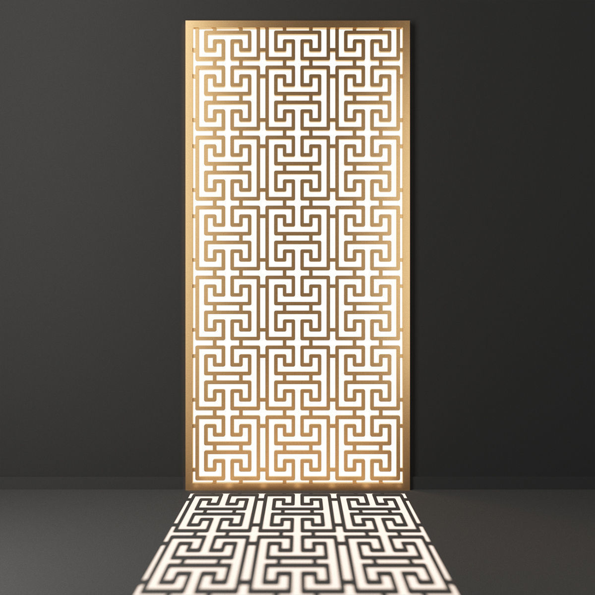 Decorative panel 141 3D model_4