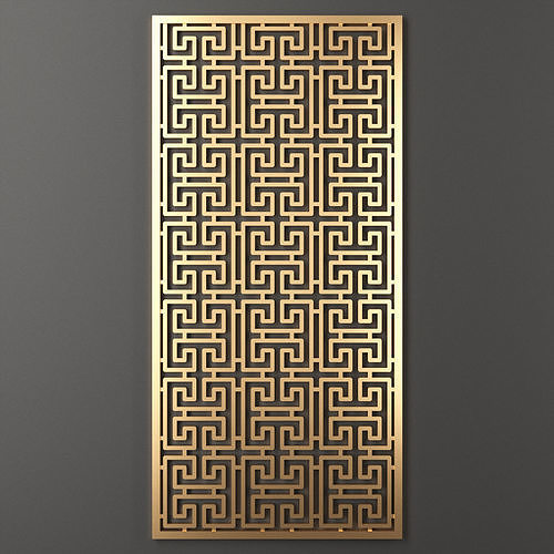 Decorative panel 141 3D model