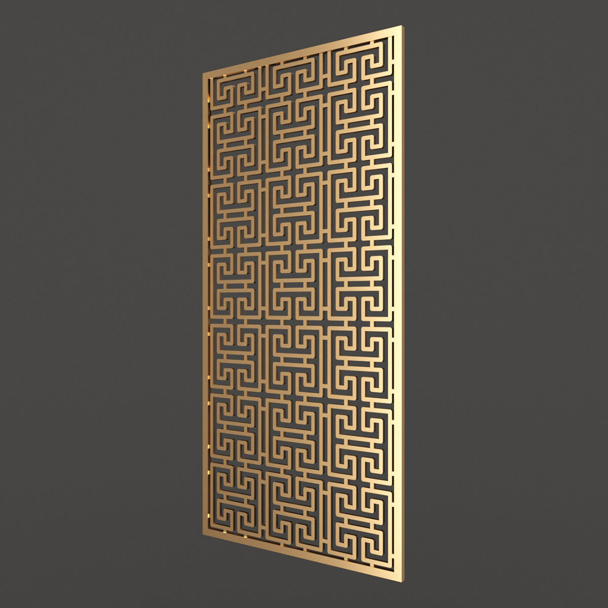 Decorative panel 141 3D model_2