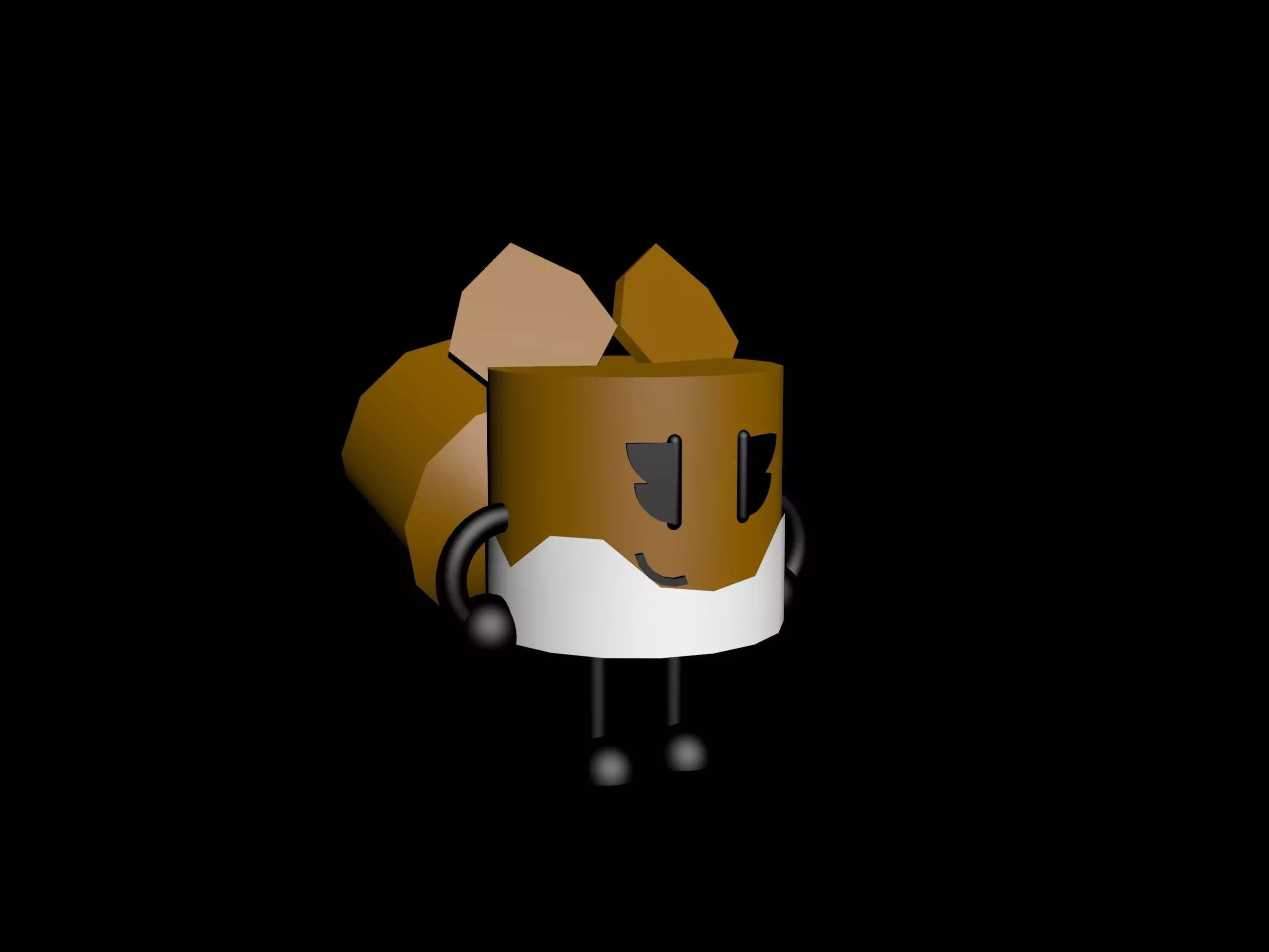 DsStars cartoon character Free 3D model_0