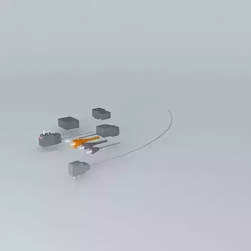 electric plugs and wall chargers Free 3D model