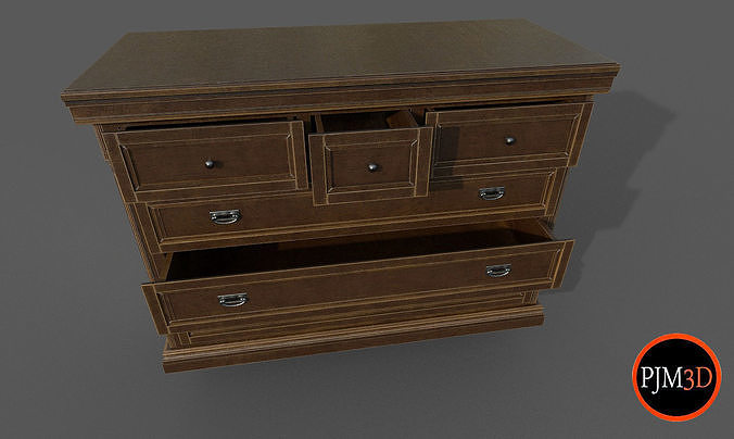 Dresser-Version 001A 3D model
